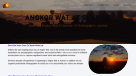 What Angkorwatatsunrise.com website looked like in 2023 (1 year ago)