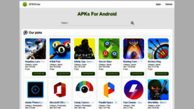 What Apk4now.com website looked like in 2023 (1 year ago)