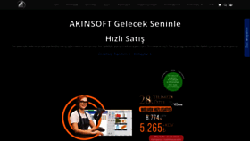What Akinsoft.com.tr website looked like in 2023 (1 year ago)