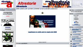 What Altrestorie.org website looked like in 2023 (1 year ago)