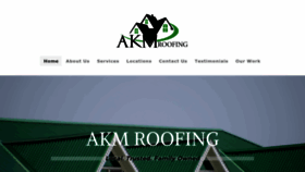 What Akm941roofing.com website looked like in 2023 (1 year ago)