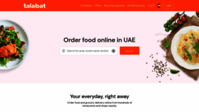 What Api.talabat.com website looked like in 2023 (2 years ago)