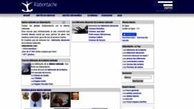 What Alabordache.fr website looked like in 2023 (This year)