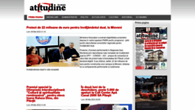 What Atitudineinarges.ro website looked like in 2023 (1 year ago)