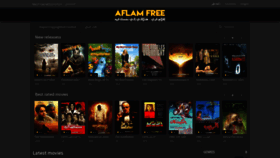 What Aflamfree.one website looked like in 2023 (This year)