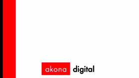 What Akona.ru website looked like in 2023 (This year)