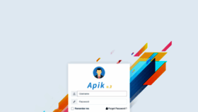 What Apik.gunungkidulkab.go.id website looked like in 2023 (This year)