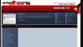 What Actualdownload.com website looked like in 2023 (This year)