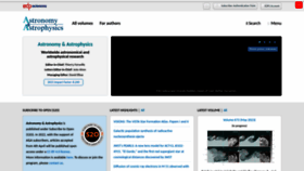 What Aanda.org website looked like in 2023 (This year)