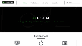 What Atdigital.co.uk website looked like in 2023 (This year)