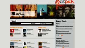 What Altpick.com website looked like in 2023 (This year)