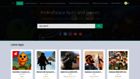 What Andropalace.org website looked like in 2023 (This year)