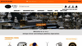 What Acsilver.co.uk website looked like in 2023 (3 years ago)
