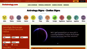 What Astrolika.com website looked like in 2023 (This year)