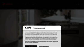 What Askona.com website looked like in 2023 (2 years ago)