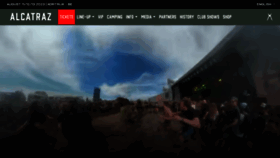 What Alcatraz.be website looked like in 2023 (This year)