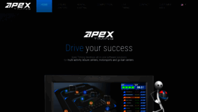 What Apex-timing.com website looked like in 2023 (This year)