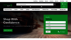 What Automotivestuff.com website looked like in 2023 (This year)