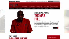 What Astate.edu website looked like in 2023 (2 years ago)