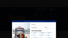 What Astralpipes.com website looked like in 2023 (This year)