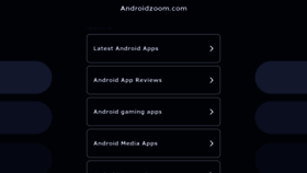 What Androidzoom.com website looked like in 2023 (This year)