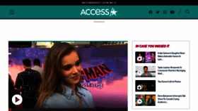 What Accesshollywood.com website looked like in 2023 (This year)