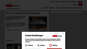 What Audio-markt.de website looked like in 2023 (This year)