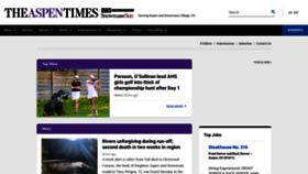 What Aspentimes.com website looked like in 2023 (This year)