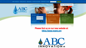 What Abccert.org website looked like in 2023 (This year)