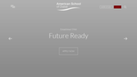 What Asdubai.org website looked like in 2023 (This year)