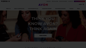 What Avonworldwide.com website looked like in 2023 (This year)