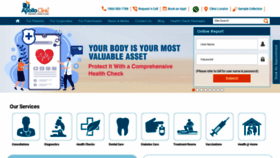 What Apolloclinic.com website looked like in 2023 (This year)
