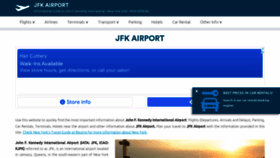 What Airport-jfk.com website looked like in 2023 (This year)