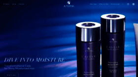 What Alternahaircare.com website looked like in 2023 (This year)