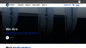 What Ammeraalbeltech.com website looked like in 2023 (This year)