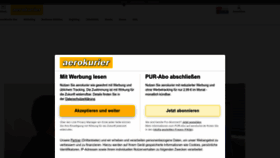 What Aerokurier.de website looked like in 2023 (This year)