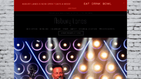 What Asburylanes.com website looked like in 2023 (This year)
