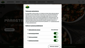 What Arla.fi website looked like in 2023 (This year)
