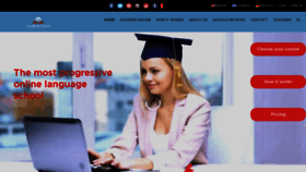 What Academia-school.com website looked like in 2023 (This year)