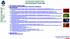 What Actahort.org website looked like in 2023 (This year)