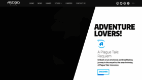 What Asobostudio.com website looked like in 2023 (2 years ago)