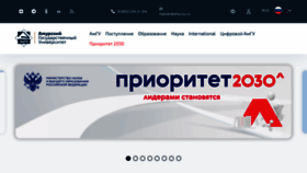What Amursu.ru website looked like in 2023 (This year)