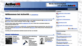 What Activevb.de website looked like in 2023 (This year)