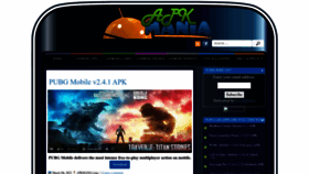 What Apkmaniafull.com website looked like in 2023 (This year)
