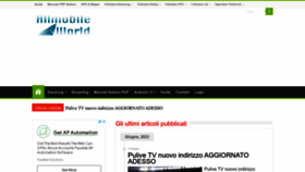 What Allmobileworld.it website looked like in 2023 (This year)