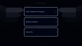 What Albuterol.guru website looked like in 2023 (2 years ago)
