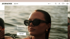 What Adornmonde.com website looked like in 2023 (This year)