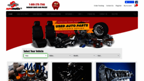 What Autopartsfair.com website looked like in 2023 (This year)