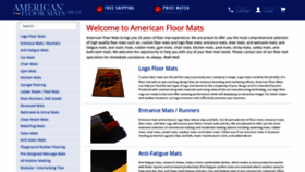 What Americanfloormats.com website looked like in 2023 (This year)