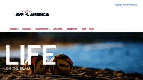 What Avpamerica.com website looked like in 2023 (This year)